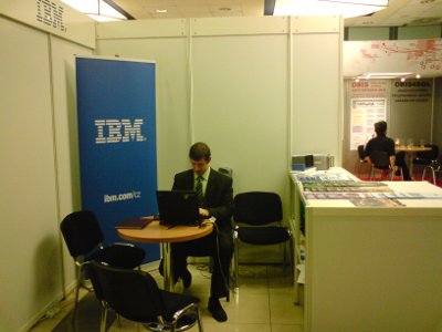 Stánek IBM